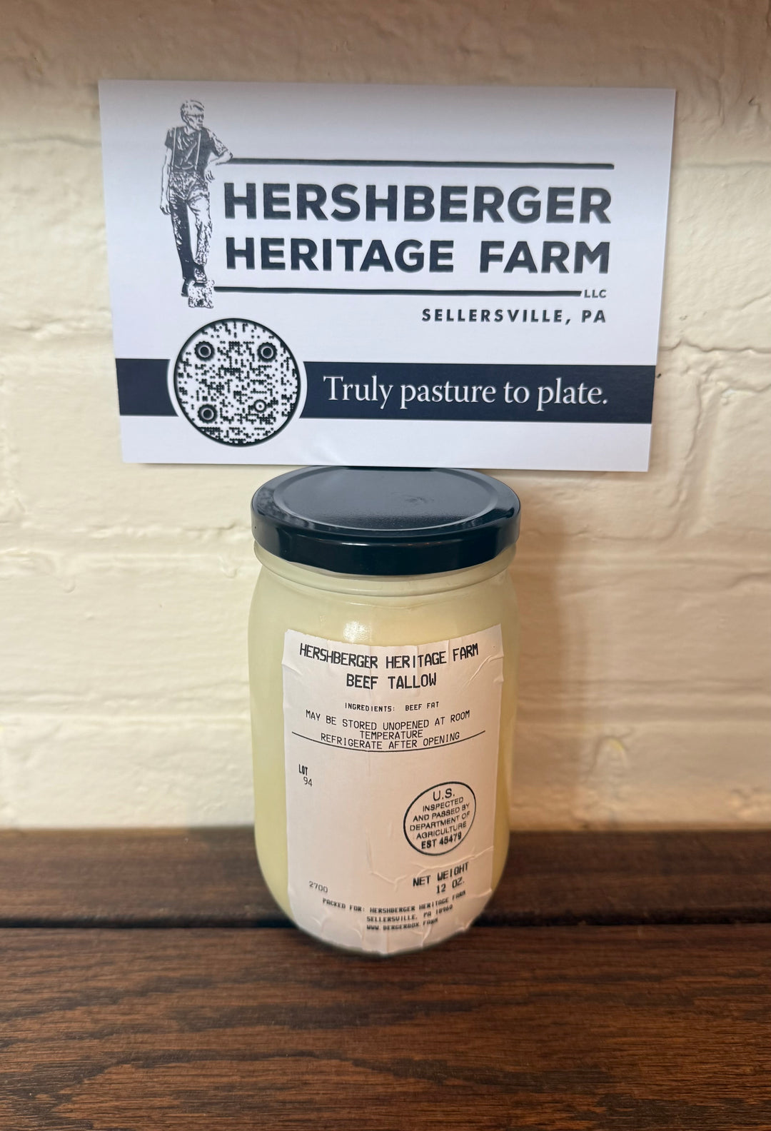 Grass-Fed Beef Tallow