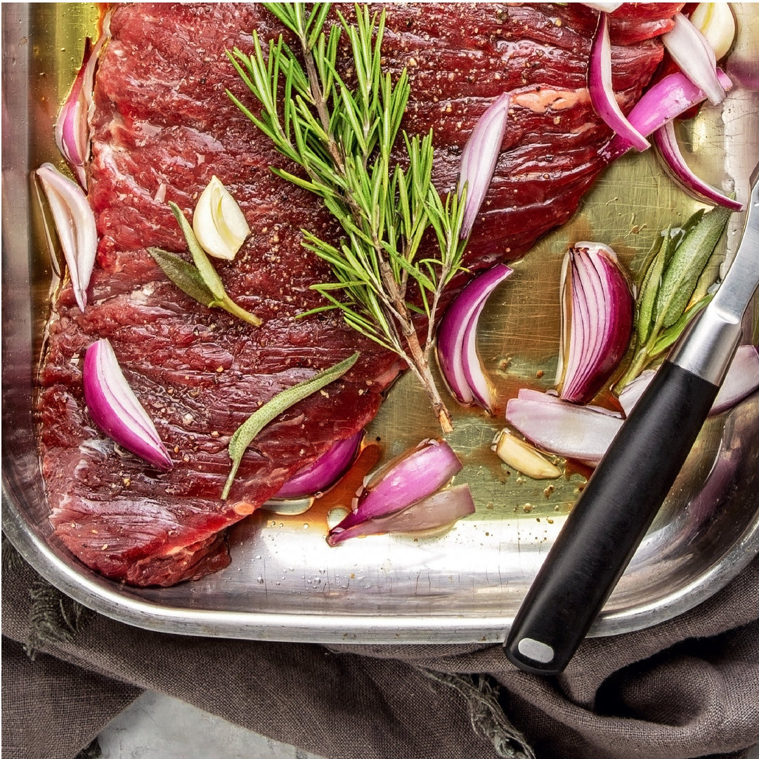 Rare Steaks: Flat Iron, Bavette, Flank, Picanha, Skirt, Merlot, Petite Tender